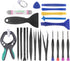 uxcell Electronics Repair Tool Kit, 23 in 1 Magnetic Precision Screwdriver Tweezer Sets for Repairing Mobile, Computer, Laptop, Small Home Applian...