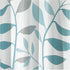 iDesign Laurel Fabric Polyester Shower Curtain, 72" x 72" - Gray/Blue...