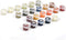 Ledgebay Paint by Numbers Kit for Adults: Christmas Magic Paint by Number Kit – Full Set of Acrylic Replacement Paints – Vacuum Sealed for Freshne...