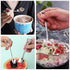 Dessert Spoon Set, 4 Pcs 6" Stainless Steel Spoons, Ice Cream Fruit Spoon for Home, Kitchen or Restaurant (Round Point Shovel 4 pcs)...
