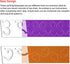 2Pcs Free Motion Quilting Rulers and Templates Quilting Templates for Machine Quilting Quilting Supplies Quilting Stencil with Instruction and Non...