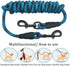 MayPaw 8FT/10FT Dog Tie Out/Check Cord, Heavy Duty Nylon Rope Training Leash, 3/8-Inch Dog Tether for Strong Small Medium Large Dogs Indoor/Outdoo...