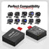 Action Camera Battery Pack, 1350mAh Rechargeable Battery(3-Pack) with USB Dual Charger for Sports Camera, Compatible with AKASO EK7000/CAMPARK/CRO...