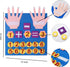 Felt Board Finger Numbers Counting Toy, Number Counting Toy for Kids, Children Teaching Aids Children Early Education Toys Felt Hand Number Math T...