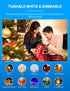 Smart Light Bulbs 4Pack with Remote, A19 E26 800LM LED Color Changing Light Bulb, WiFi & Bluetooth 5.0, Warm to Cool White, Dimmable, RGB Smart Ho...