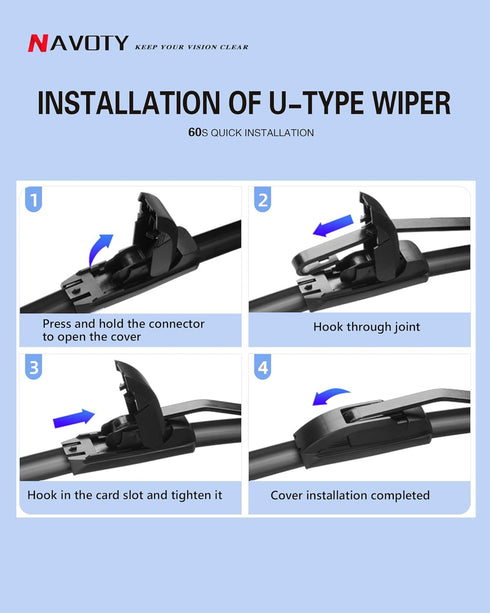 3 Wipers Factory Replacement for Subaru Outback Legacy 2010 2011 2012 2013 2014 Original Equipment Windshield Wiper Blades Set 26"+19"+14" (Set of...