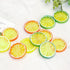 30 PCS Artificial Lemon Slices - Simulation Lemon Slices Plastic Fake Fruit Artificial Lifelike Small Fruit Model for Home Kitchen Table Party Dec...