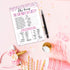 30 Who Knows The Birthday Girl Best Game Cards- for Child or Teen- Fun and Easy Game for Party or Sleepover- Girl Birthday Supplies, Activity, Dec...