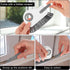 2 in 1 Window Track Cleaning Tools Window Sill Cleaner Tool Groove Crevice Cleaning Brush Grout Corner Scrubber Brush Tool Window Cleaner Tool for...