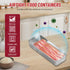 2 Pack Bacon Keeper Container, Cheese Container for Fridge,Lunch Meat Container for Refrigerator, Stainless Steel Deli Containers,Fridge Organizer...