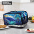 Dolphin Galaxy Slow Cooker Cover Portable Dust Covers with Side Pocket for Cook Accessories Small Kitchen Appliance Protector...