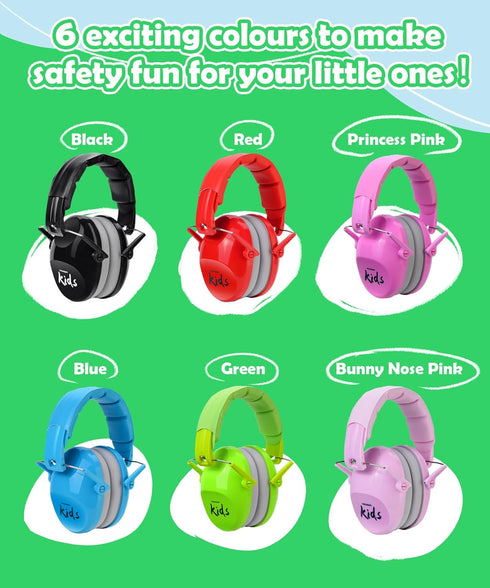 PROHEAR 032 2.0 Noise Cancelling Headphones for Kids - 25dB Noise Reduction - Adjustable Sensory Ear Protection Muffs for Concert, Fireworks, Mons...