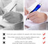 Big Fat Pens Aids Writing For Tremor, Arthritis, Parkinson, Handicap, Carpal Tunnel Large Wide Grip Pens Blue 24 Pack (3 Pens + 12Black Refills + ...
