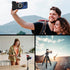 Magnetic Camera Bracket Smartphone Camera Shutter CapGrip Selfie Handle Grip Tripod Mount w 1/4" Cold Shoe Detachable Bluetooth Wireless Remote Co...