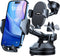 ?Military-Grade Stable Suction? Cell Phone Holder for Car,?Flexible Telescopic Arm? 360° Rotatable Stand Dashboard Windshield Cellphone Mount for ...