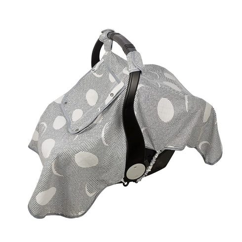 ICOPUCA Car seat Covers for Babies, Muslin carseat Cover Girls/boy, carseat Canopy Light Weight, Breathable, Kick Proof, fit Summer/Autumn/Spring,...