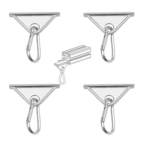 4Pcs 2020 Series Sliding Activity Hook for 6mm T-Slot Aluminum Extrusion Profile...