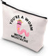 VPR Reality TV Show Makeup Bag You'Re A Worm With A Mustache VPR TV Show Fans Gift VPR Cosmetic Bag (YOU'RE A WORM)...