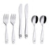 ANNOVA Kids Silverware 6 Pieces Children's Safe Flatware Set Stainless Steel - 2 x Safe Fork, 2 x Dinner Knife, 2 x Dinner Spoon, Toddler Utensils...