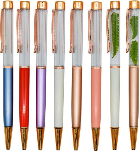 30PCS Empty Tube DIY Pens Stylus Floating Pens Classic Business Pens Black Ink Ballpoint Pens For School Office Accessories......