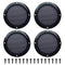 4" Speaker Grills Cover, Cold Rolled Steel Loudspeaker Net Cover, Metal Mesh Speaker Grille Replacement for 4 Inch Woofer Speakers, with Screws (4...