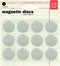 Basic Grey 5/8-Inch-by-1/32-Inch Magnetic Snaps Large....