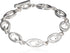 GUESS "Basic" Silver G Link Bracelet, 7.5"...