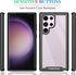 wahhle Samsung Galaxy S23 Ultra Case, Built in Screen Protector Full Body Shockproof Slim Fit Bumper Protective Phone Cover for Galaxy S23 Ultra 5...