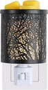 Warmers Pluggable Fragrance Warmer Exquisite Forest Iron Wall Sconce- Decorative Plug-in for Warming...