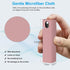 BoYata Screen Cleaner Kit 4PCS, 3-in-1 Touchscreen Mist Cleaner Spray Bottle & Microfiber Cloth, Portable Reusable Empty Spray Bottle for Phone/La...