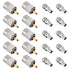 PL259 Solder Connector Plug with Reducer for RG8X Coaxial Coax Cable 10Pack...