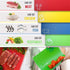 Fotouzy Plastic Cutting Boards for kitchen, Flexible Cutting Mats for Cooking, 100% Non-Slip Cutting Board for Meat and Vegatables, BPA-Free and D...