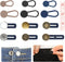 12PCS Button Extenders for Jeans, Pants Button Extender with a Tape Measure, Waist Extenders for Pants for Women Men, No Sewing Waistband Extensio...