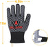 BBQ Gloves, 1472? Extreme Heat Resistant, Silicone Non-Slip Oven Mitts, Kitchen Gloves for Grilling, Cooking, Baking-1 Pair… (One Size Fits Most, ...