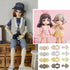 FINGERINSPIRE 40 Pcs Doll Sew-on Snap Buttons, 4 Colors Mini Alloy Belt Buckle Buttons Tiny Metal Snaps Fasteners Durable Press Studs Buttons for ...