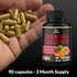 Turmeric Curcumin Supplement - 95% Curcuminoids with Ginger, Apple Cider Vinegar, Black Pepper - 90 Count - 3 Month Supply...