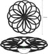 Smithcraft Silicone Trivets for Hot Dishes, Trivet Mat Hot Pads for Kitchen Decor, Trivets Hot Pots and Pans, Heat Resistant Mats Countertop, Roun...