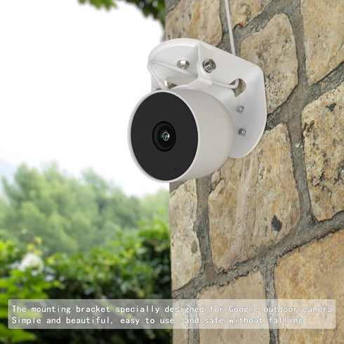 Metal Wall Mount Compatible with Google Nest Cam Outdoor Battery 2nd Generation, Anti-Drop, Provide Better Viewing Angles (Pack of 2)...