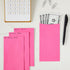 Okuna Outpost 100 Pack Money Envelopes for Cash, Payroll, Money Saving, Coins, Currency, 100GSM, Pink (4 x 7 In)...
