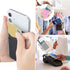 SS Phone Wallet Stick On, Adhesive Phone Card Holder Credit Card Stick on Wallet 2 Pocket Sleeve Suitable for iPhone, Samsung, Most Smartphones 6 ...