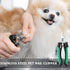Candure Dog Nail Clippers Professional Pet Nail Clipper Suitable for Cats, Rabbits and Guinea Pigs - Safety Lock/Protective Guard to Avoid Over Cu...