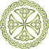 Stencils for Walls: Celtic Cross Stencil,6.5 x 6.5 inch (S) - Irish Celts Viking Cross Ornament Knotwork Design Woven Ethnic Braided Protection Kn...