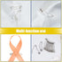 200 Pcs Curved Safety Pins Quilting Basting Pin Bent Safety Pins for Quick Basting Knitting and Quilting, Silver (2 Inch)...