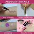 2 in 1 eyeshadow stick and Sponge Makeup Brush, Smooth Cream Shimmer Shadow Pencil Long Lasting Waterproof Eye Shadow Highlighter, Hypoallergenic ...