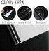 Glossy Black Contact Paper Shiny Peel and Stick Wallpaper Glitter Countertop Contact Paper Self-adhesive Removable Wallpaper Vinyl Decorative Kitc...