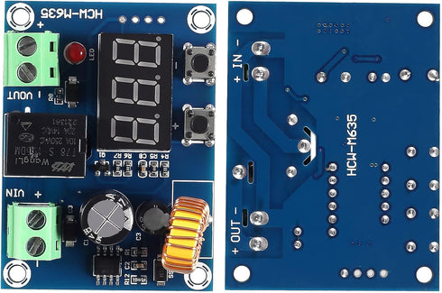 3pcs XH-M609 DC Voltage Protection Module Low Voltage Disconnect Switch Cut Off Over-Discharge Protect for 12-36V Lithium......