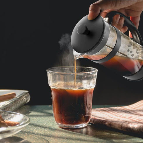 Utopia Kitchen Small French Press Coffee Maker 12 Oz, French Press Tea Maker, Camping French Press Coffee Maker, Cold Brew Portable French Press, ...