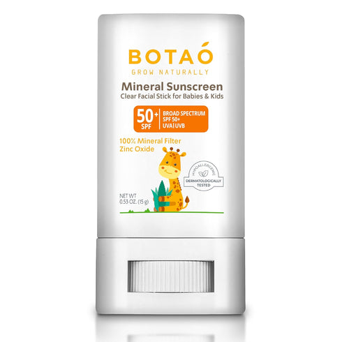 baby Mineral Sunscreen Stick 100% Zinc Oxide SPF 50+ Water Resistant UVA/UVB Protection Easy to Apply Fragrance Free, babies & kids, for sensetive...