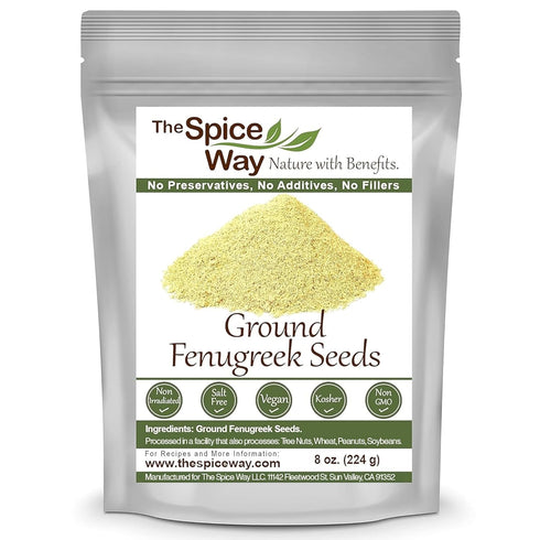 The Spice Way Fenugreek - ground (8 oz) great for Indian curry seasoning...