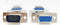 Pc Accessories 10 Pairs D-Sub HD15 High Density Solder Male and DB HD15 Female Connector 3-Row, 20-Pack (10 Male + 10 Female)...